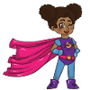Superheldin Precious