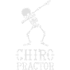 Dab dabbing skeleton chiropractor