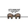 two sloths