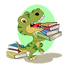 Dinosaur Books Junkie