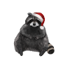 Raccoon loves Christmas