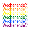 Wochenende Regenbogen LGBT