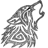 Howling Wolf Mandala