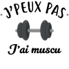 J'peux pas j'ai muscu