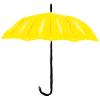 Yellow umbrella