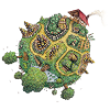 Planet Hortus - green planet