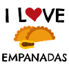 i love empanadas gift