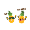 Sup Bruh Sup! Tropical pineapple