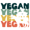 Hippie végétalien végétalien