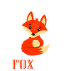 Christmas Fox - Merry FOXmas