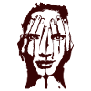 Hands face art gift idea