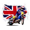 Speedway Racing - UK Flag