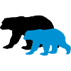 bears silhouettes
