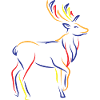 Deer deer silhuette