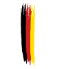 belgien skizzierte Landesfarben
