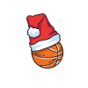 Casquette de basket de Noël