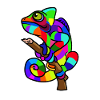 Gecko reptile chameleon