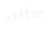Wifi Evolution Internet Junkie Nerd