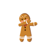 Dabbing Gingerbread