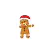Dabbing Lebkuchen