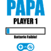 dad player 1 low battery