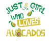 Avocado Mädchen