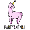 lama party party hat