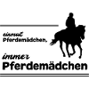 Pferdemädchen Pferdespruch Geschenk Reiten Mädchen