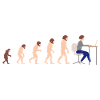 Evolution Entwickler Programmierer Lustiges Gift