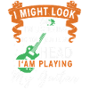 Musician guitars player