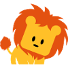 little cute lion
