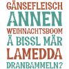 Weihnachtbaum & Lametta (Sächsisch-Edition)