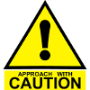 caution