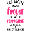 Epouse - Mariée - Mariage - Couple - Amour