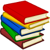 books coloured