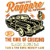 Raggare King of Cruising Muscle Car