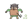 Guerrier bébé garçon viking