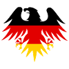 Deutschland Adler Nr.2 (3-farbig)