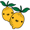 2 kawaii lemons