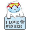 Yeti - I love winter
