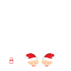 Pregnant Christmas twins