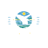 Rette den Ozean - halte das Meer plastikfrei - Wal