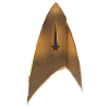 Star Trek Discovery Delta Insignia Gold