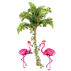 Tropical Flamingo Christmas