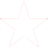 A white star