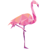 AD Flamingo Geometric