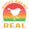 Birds Aren't Real Retro Shirt
