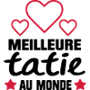 MEILLEURE tatie,citation,cadeau pour tata