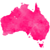 australia pink country
