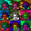 Pop art Ludwig van Beethoven